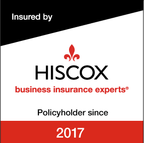 Hiscox Insurance Badge
