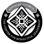 Advisory Council Member badge black and white