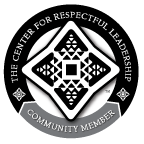 Community Member badge black and white