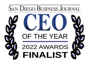 San Diego Business Journal CEO Finalist logo